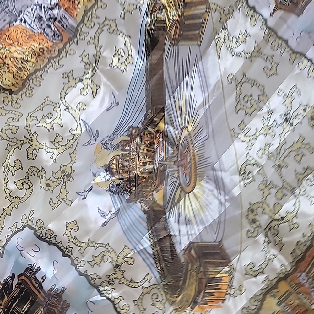 Landmarks Of Italy Scarf View 6